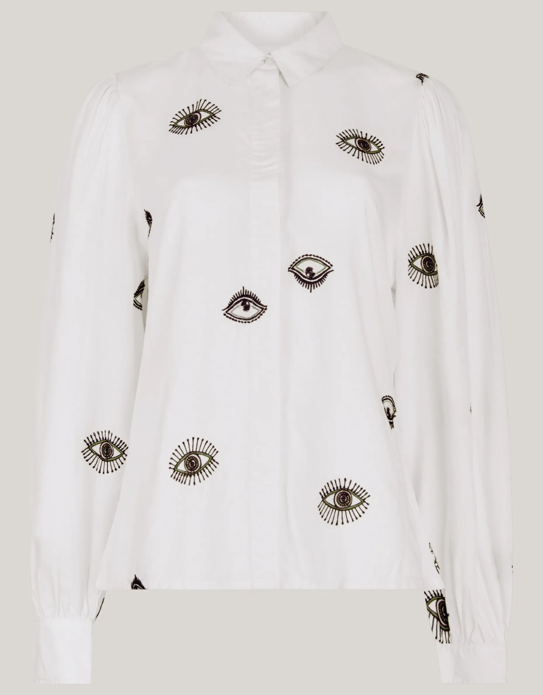 Eye Embroidery Blouse Wit By Fred