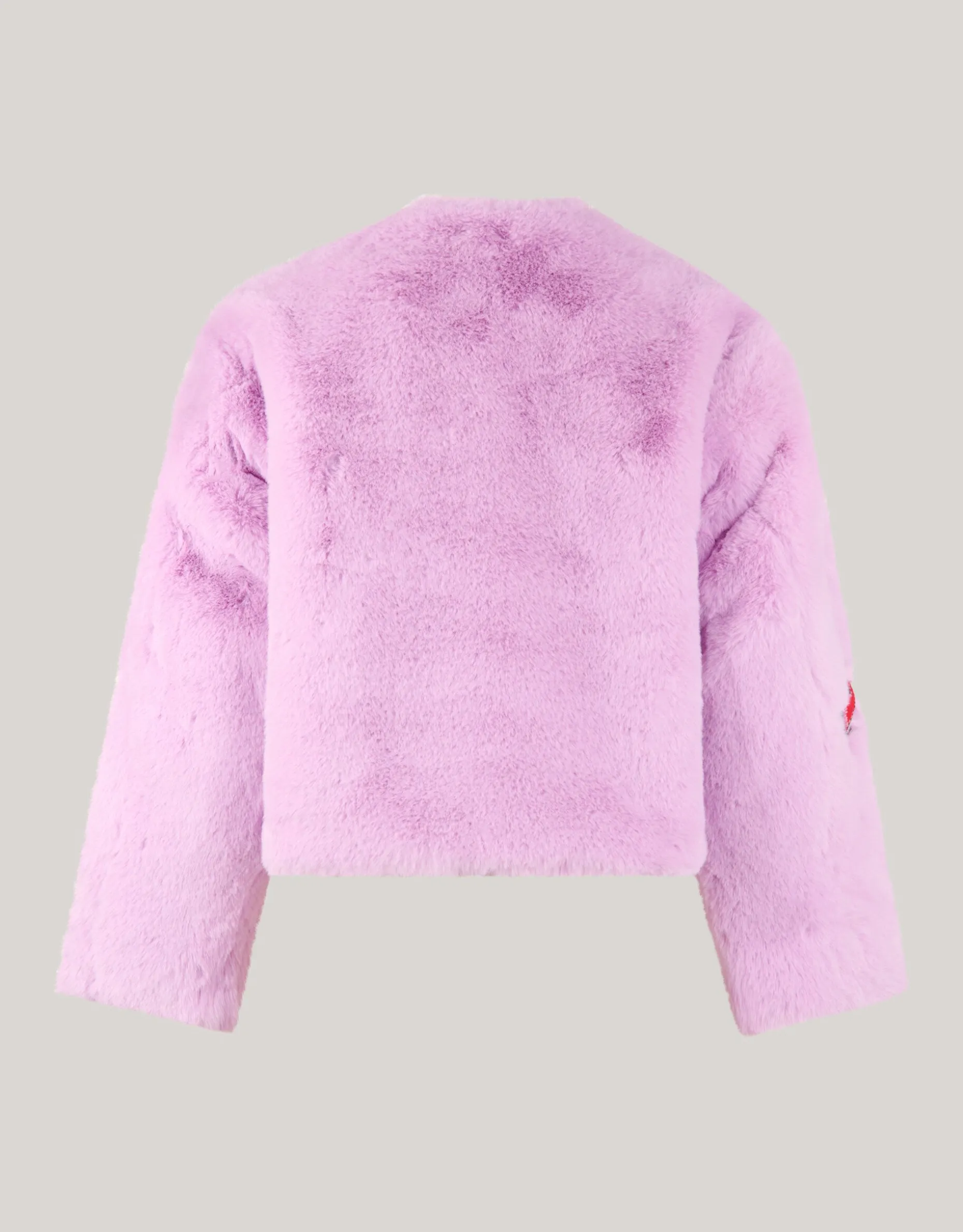Fake Fur Jas Lichtpaars By Lizzy