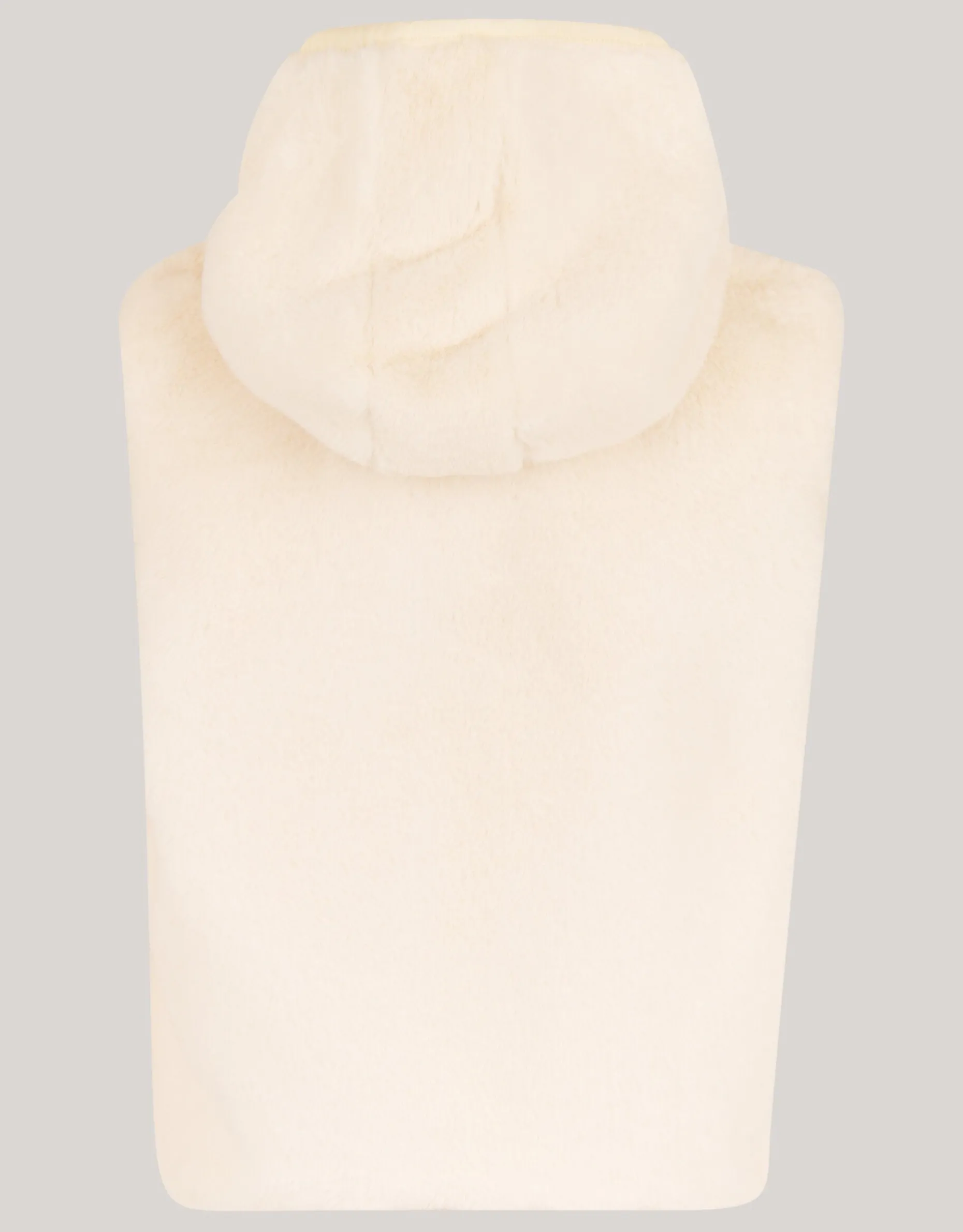 Faux Fur Vest Gebroken Wit