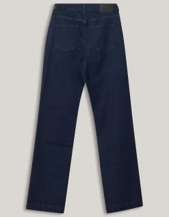 Flared Fit Jeans Donkerblauw