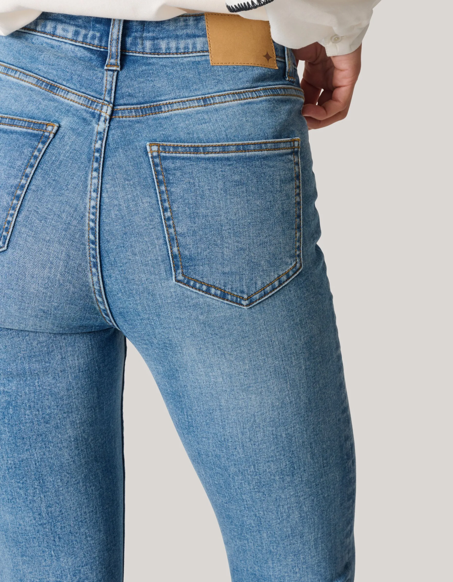 Flared Fit Jeans Mediumstone L34