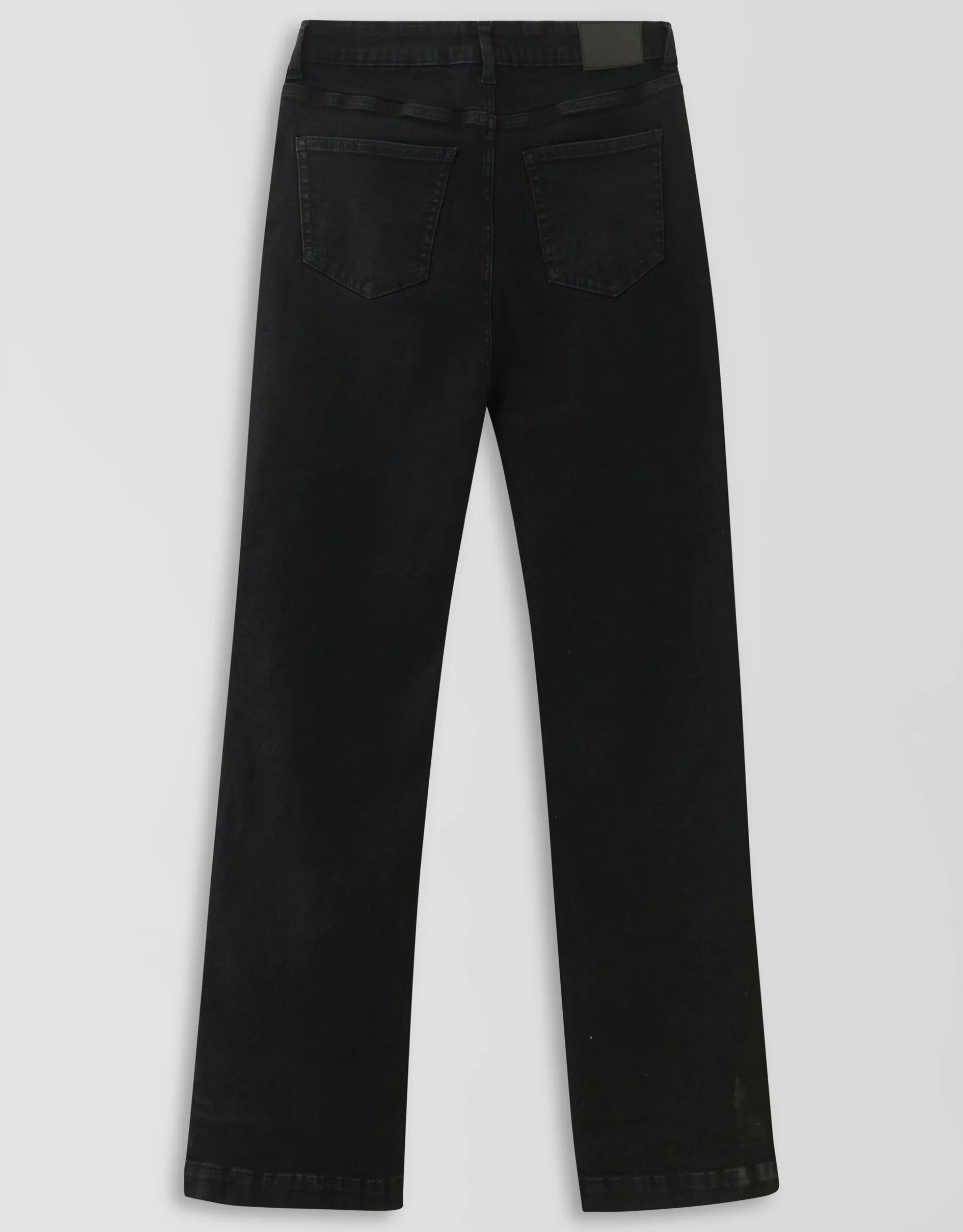 Flared Fit Jeans Zwart