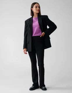 Flared Fit Legging Zwart