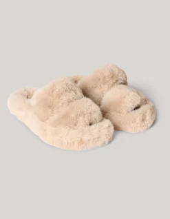 Fluffy Slippers Lichtbruin