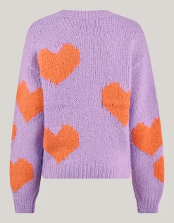 Fun Heart Trui Paars