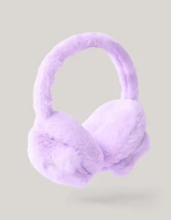 Furry Oorwarmers Lichtpaars