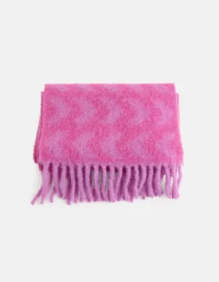 Gebreide Sjaal Roze