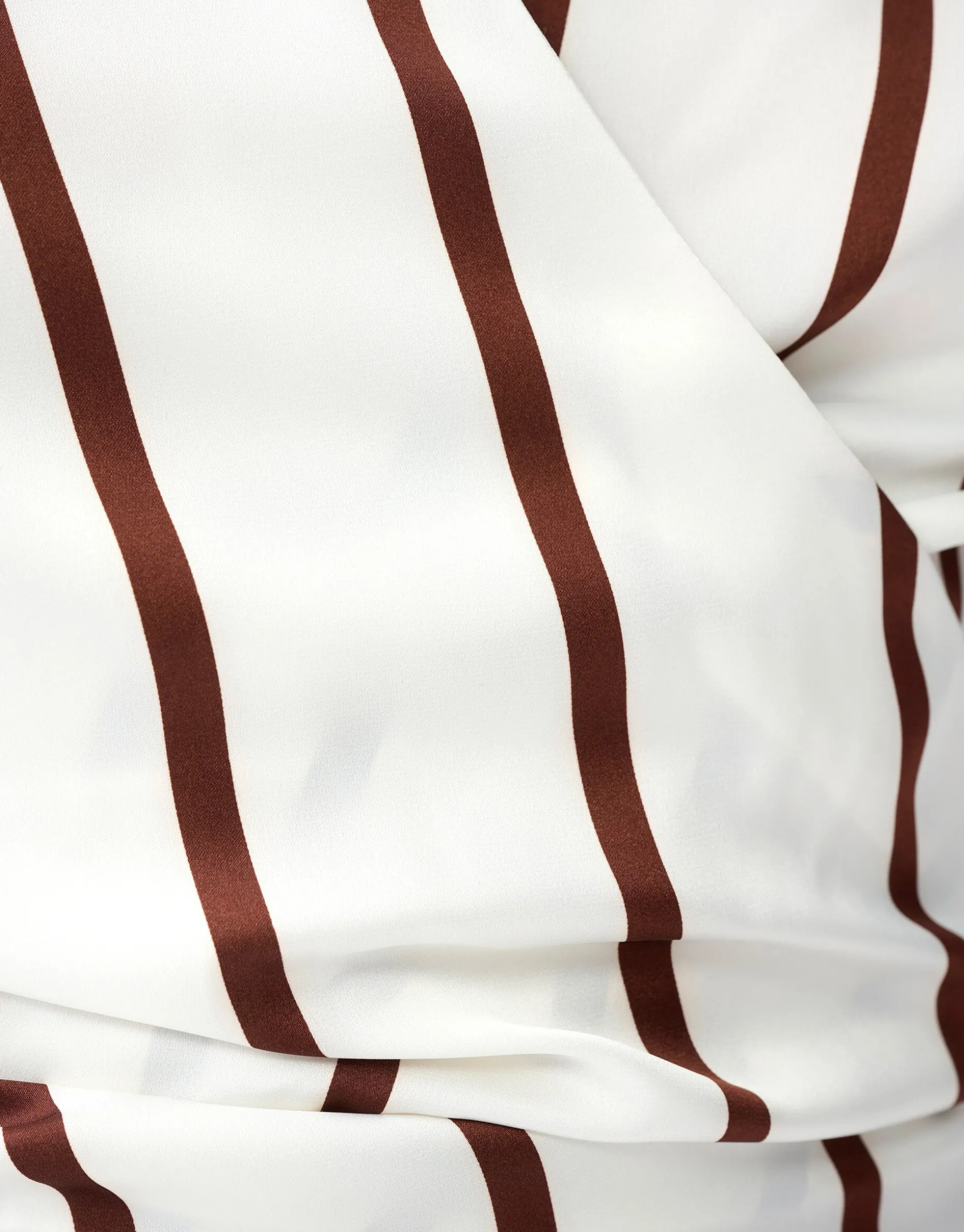Gestreepte Overslag Blouse Wit By Mieke