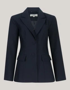 Getailleerde Blazer Zwart By Fred