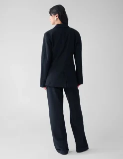 Getailleerde Blazer Zwart By Fred