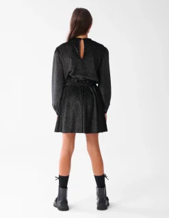 Glitter Jurk Zwart