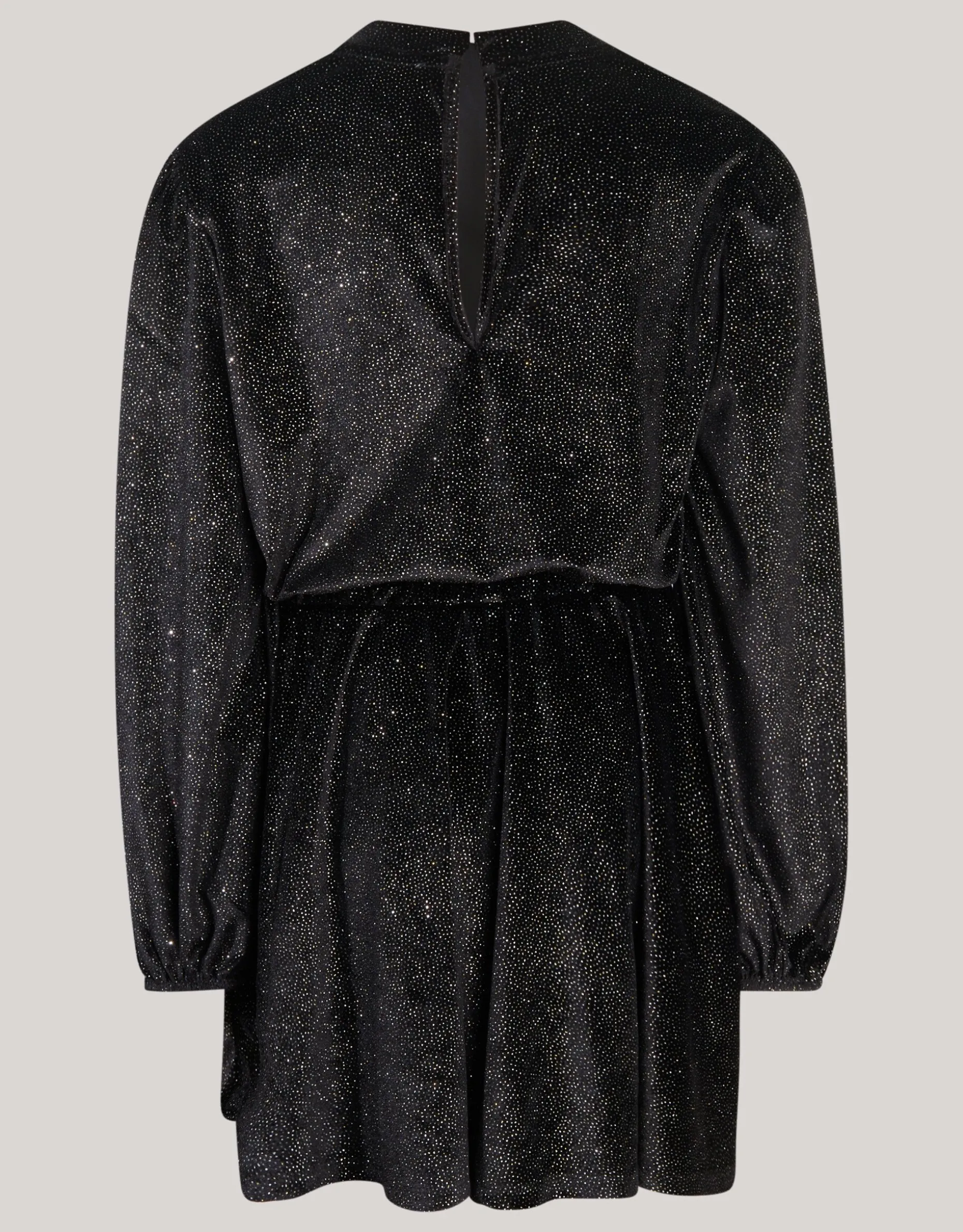 Glitter Jurk Zwart