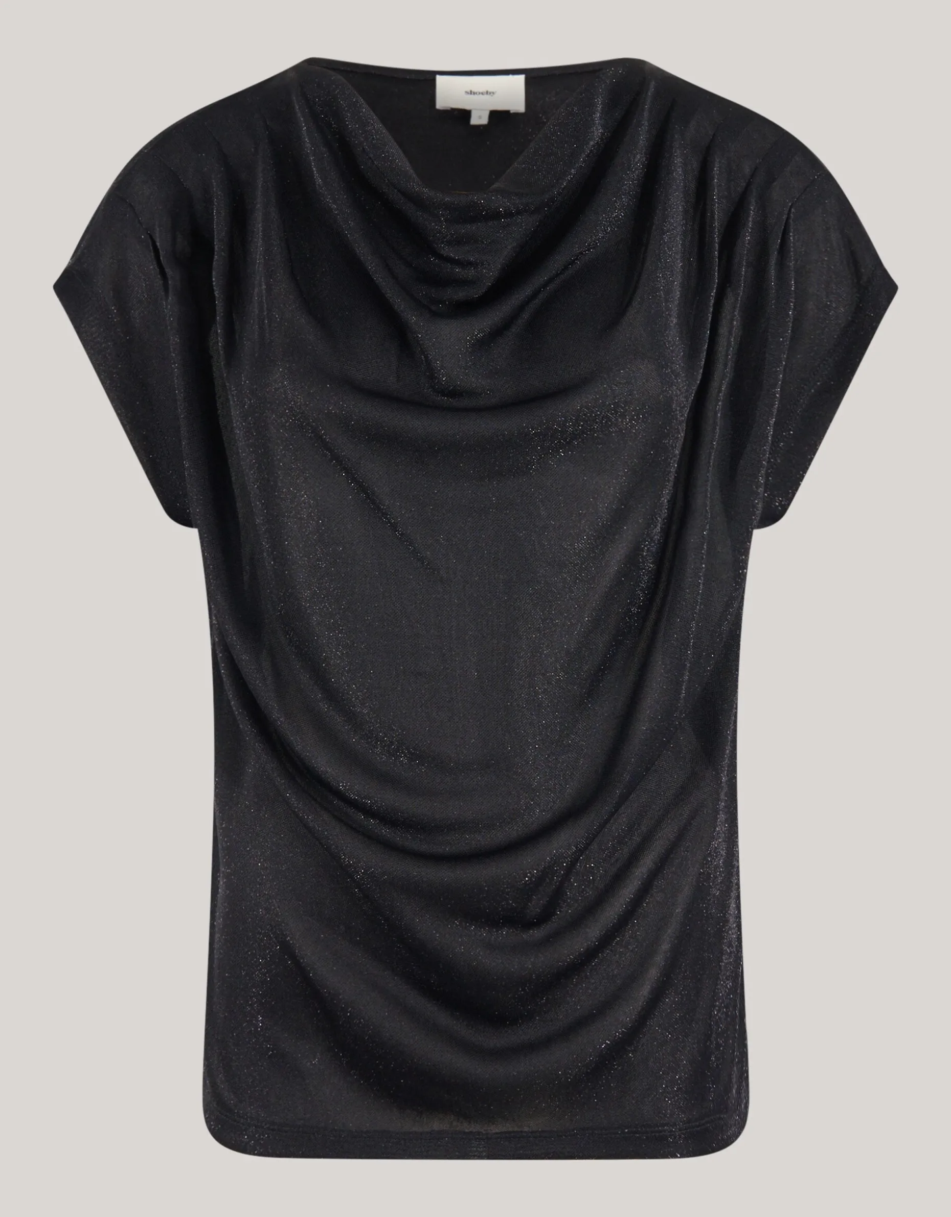 Glitter Top Zwart