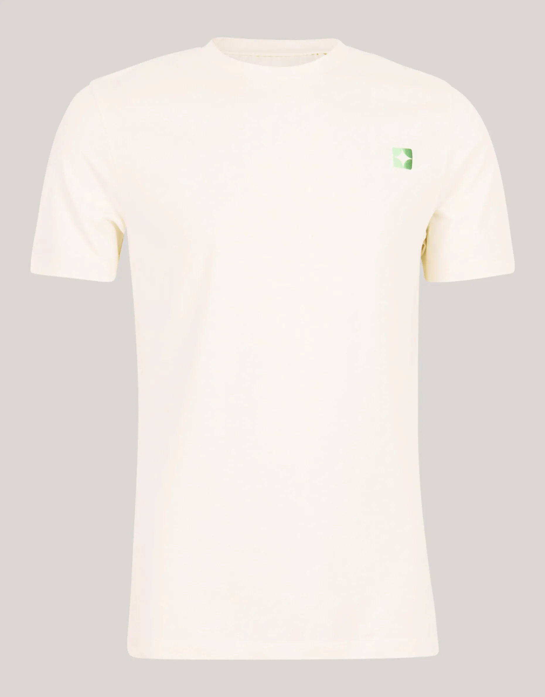Gradient T-shirt Gebroken Wit