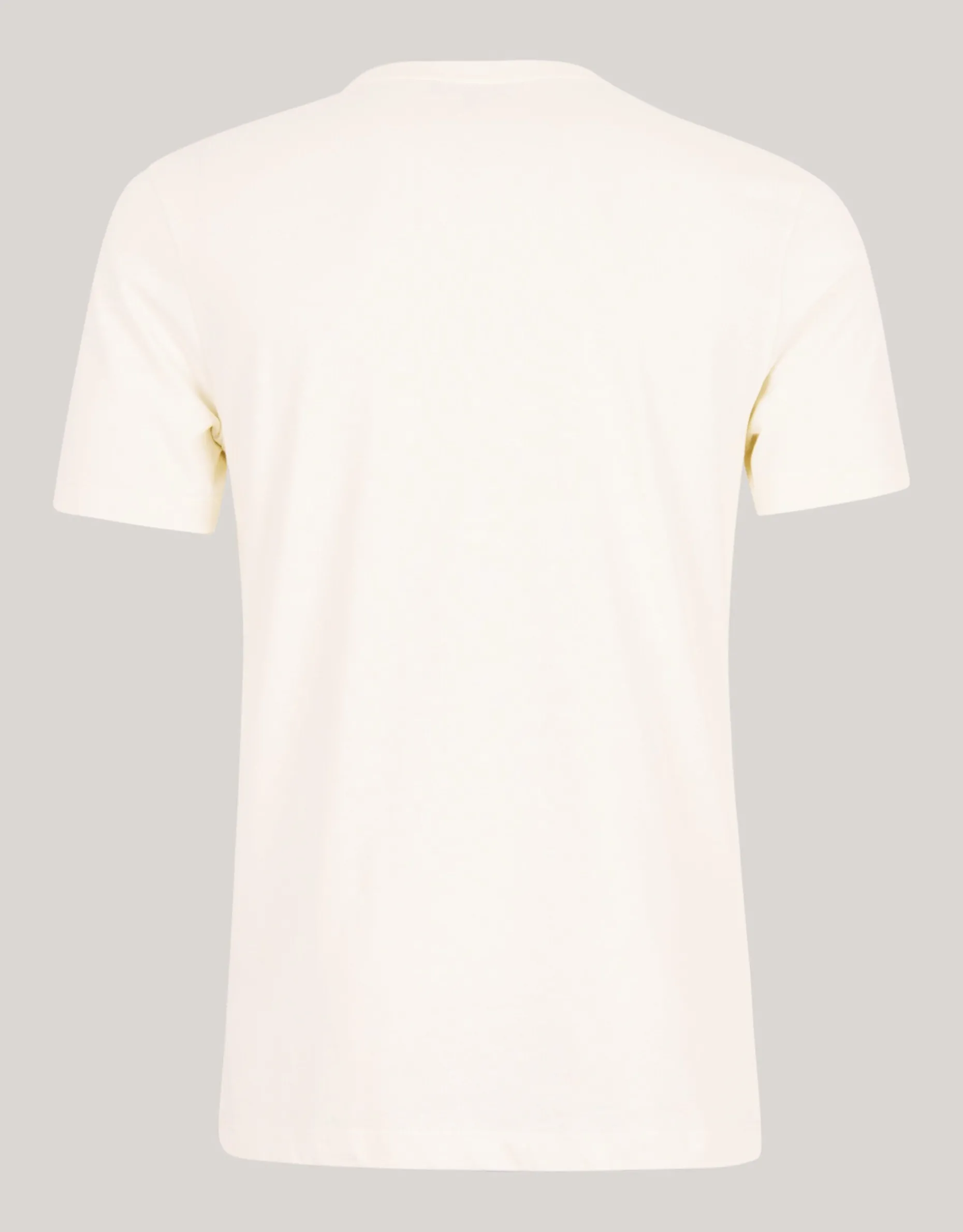Gradient T-shirt Gebroken Wit