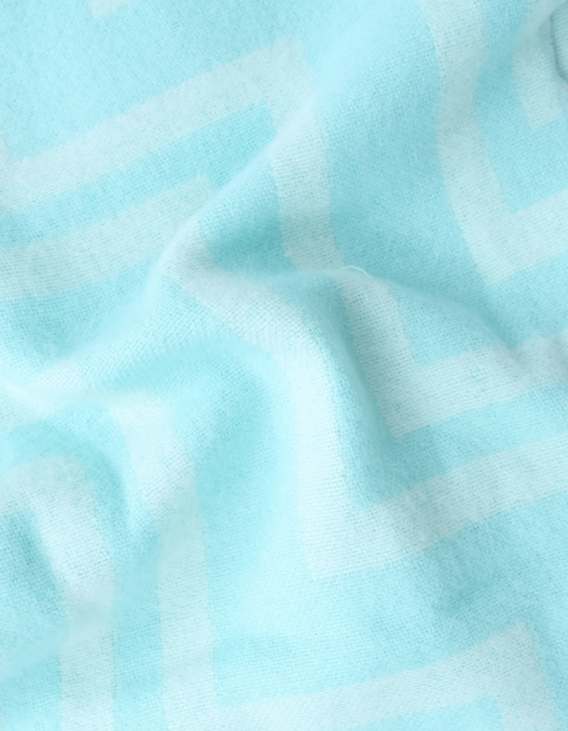 Grafische Print Sjaal Blauw