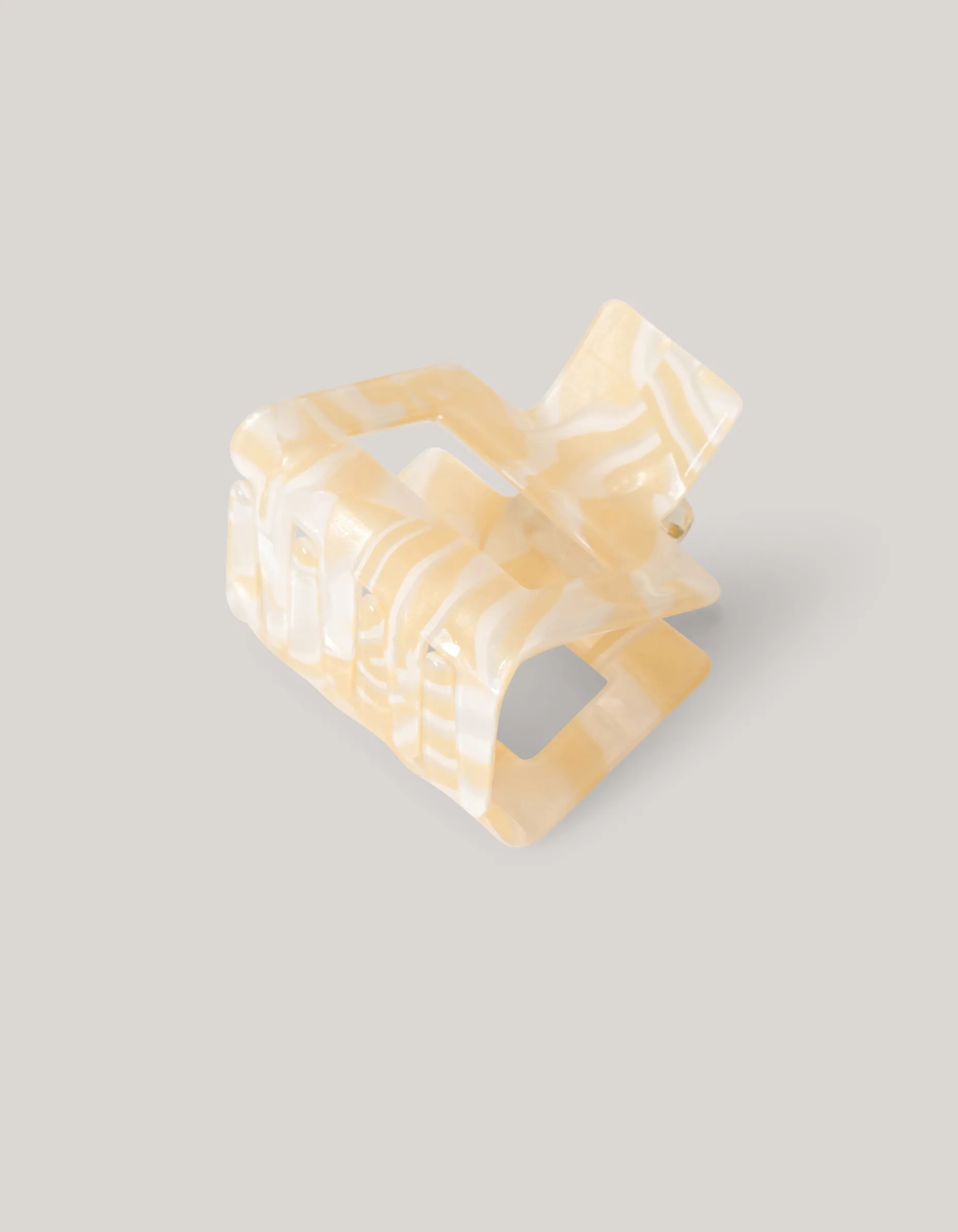 Haarclip Beige