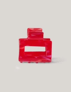 Haarclip Rood