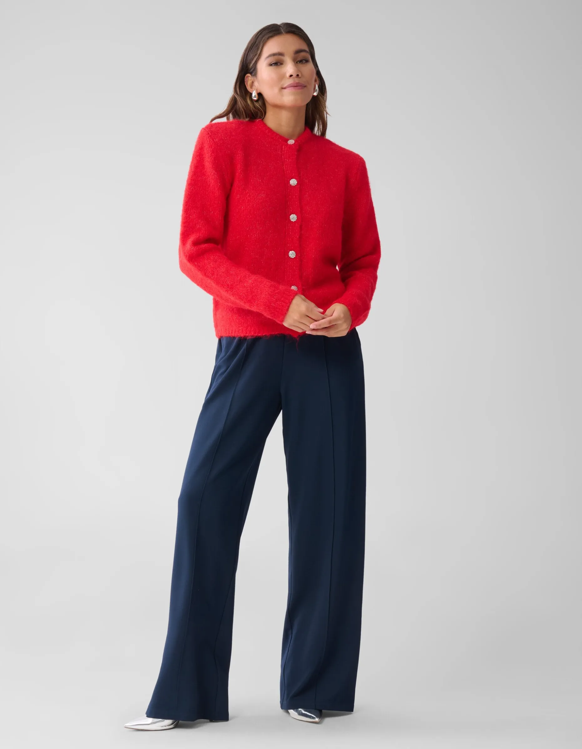 Harig Vest Rood