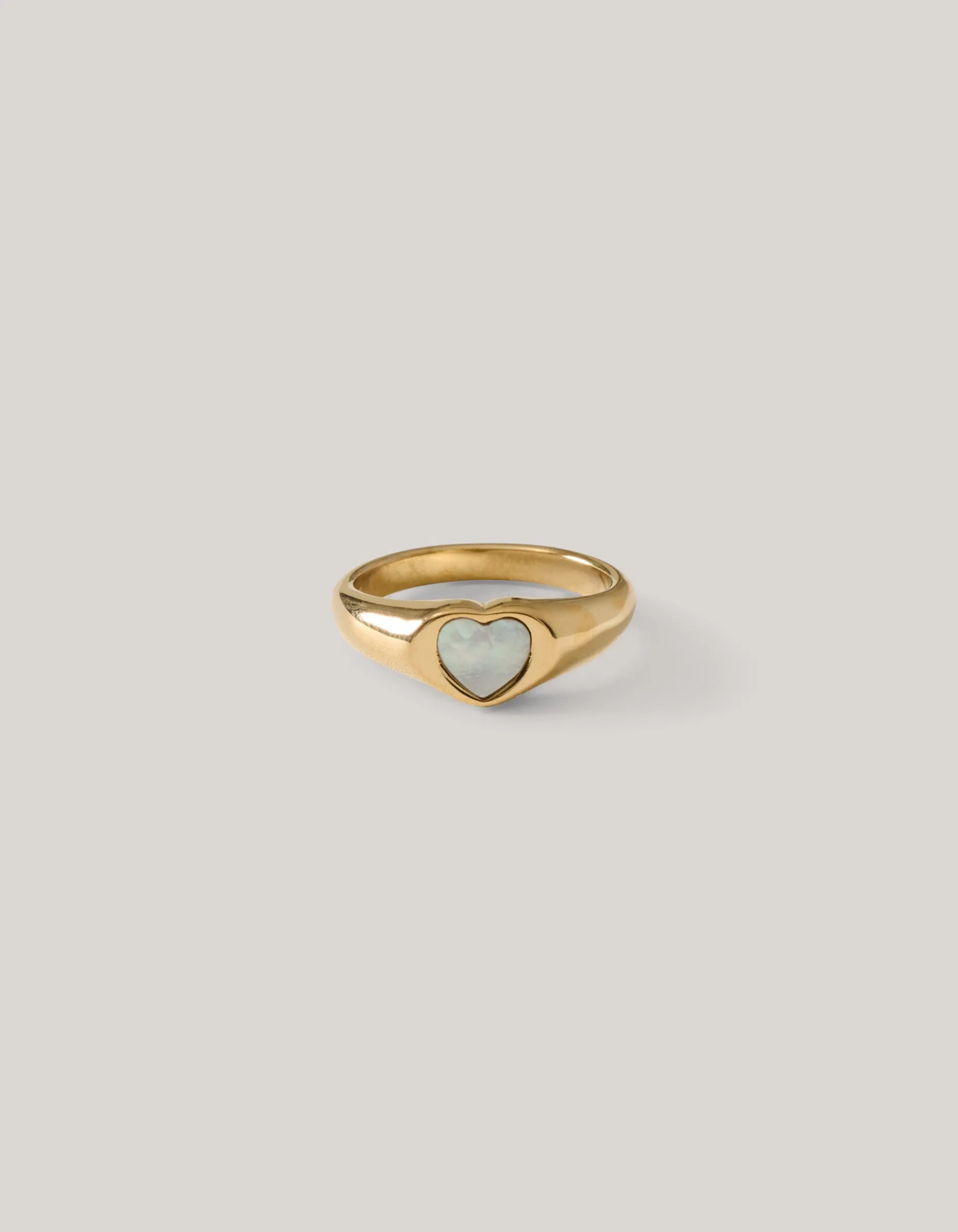 Hart Ring Goud