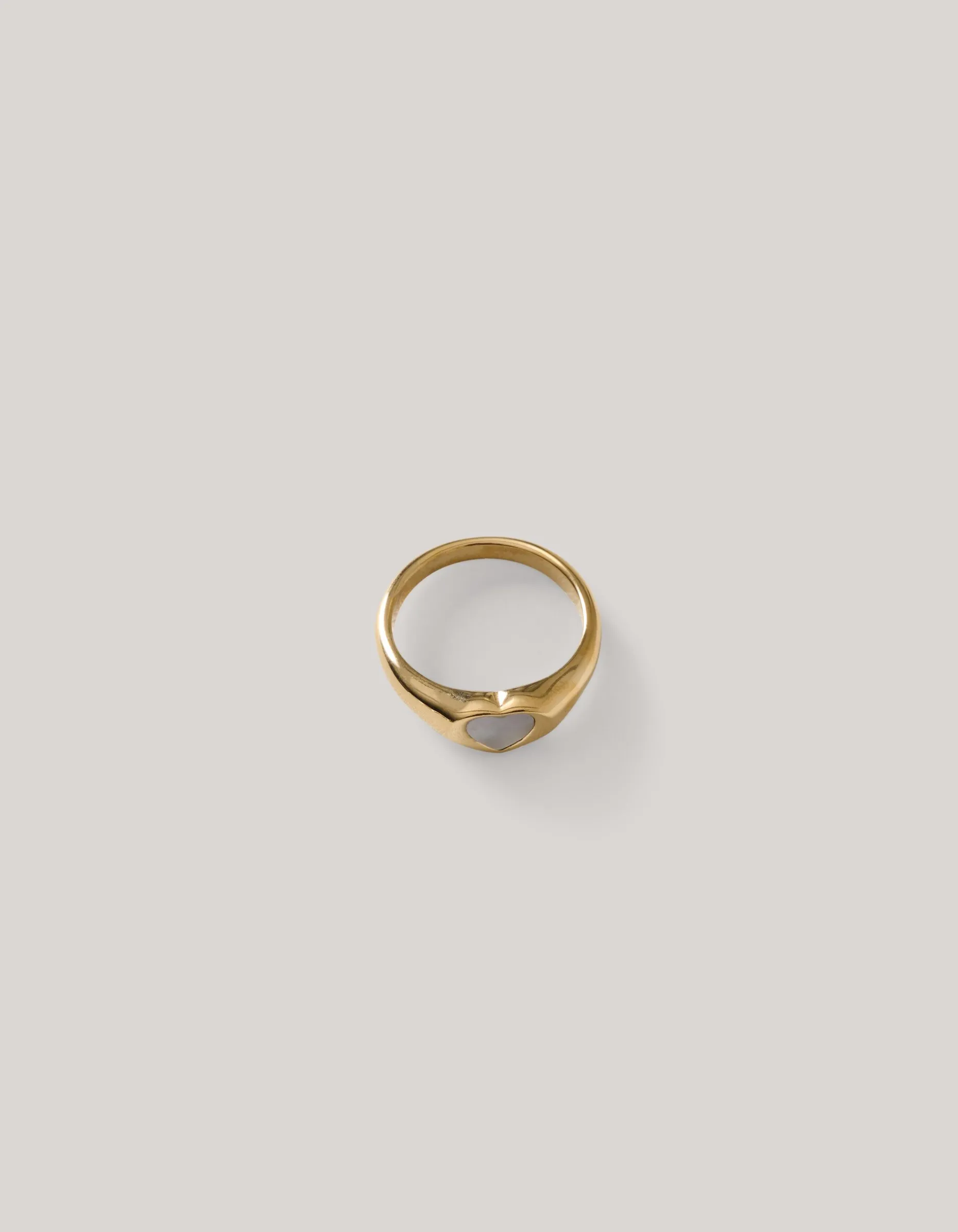 Hart Ring Goud