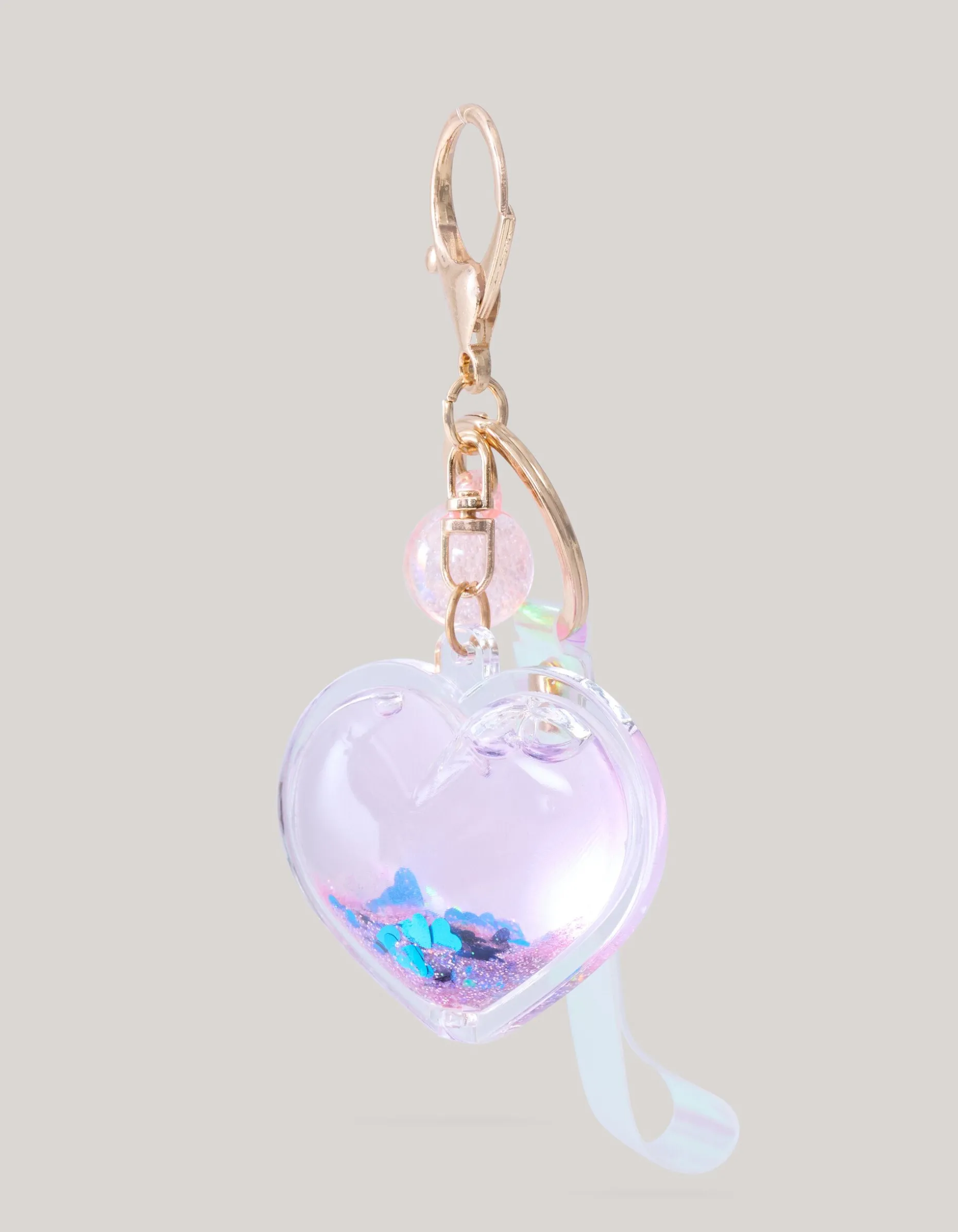 Hart Sleutelhanger Blauw