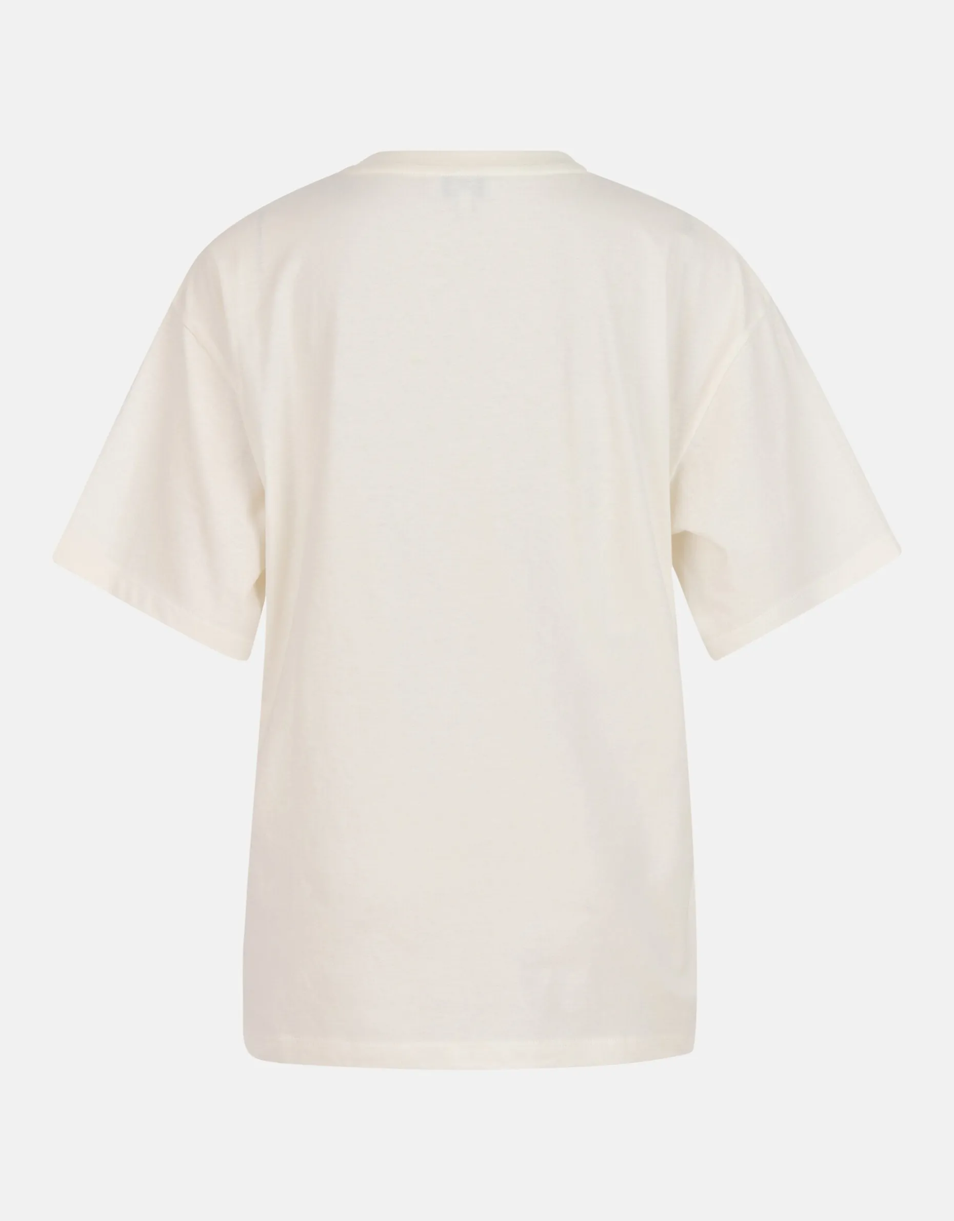 Heart Artwork T-shirt Gebroken Wit
