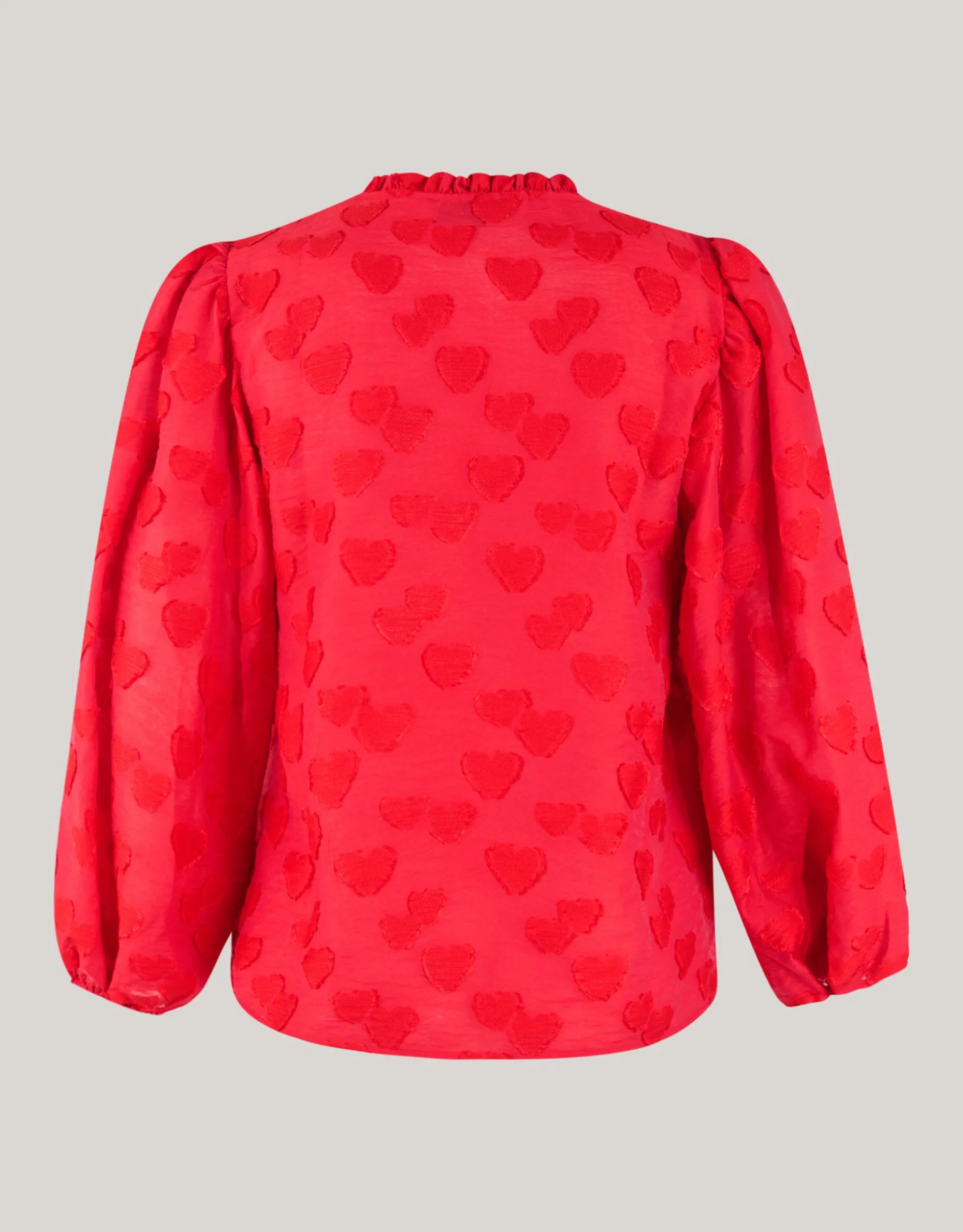 Heart Blouse Rood