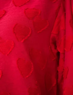 Heart Blouse Rood