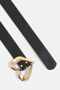 Heart Gesp Riem Zwart