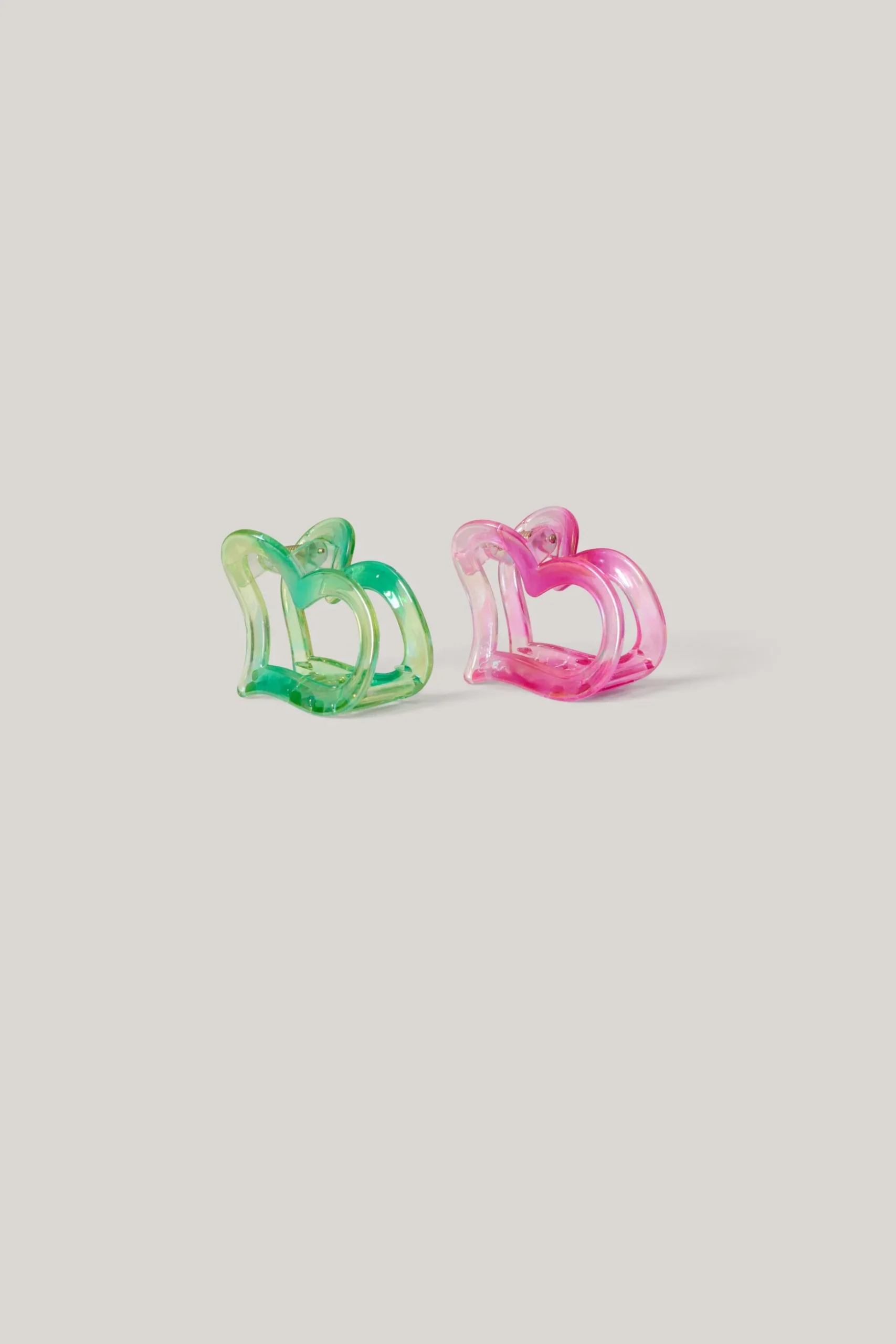Heart Haarklemmen Multicolor
