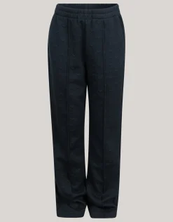 Heart Jacquard Broek Zwart