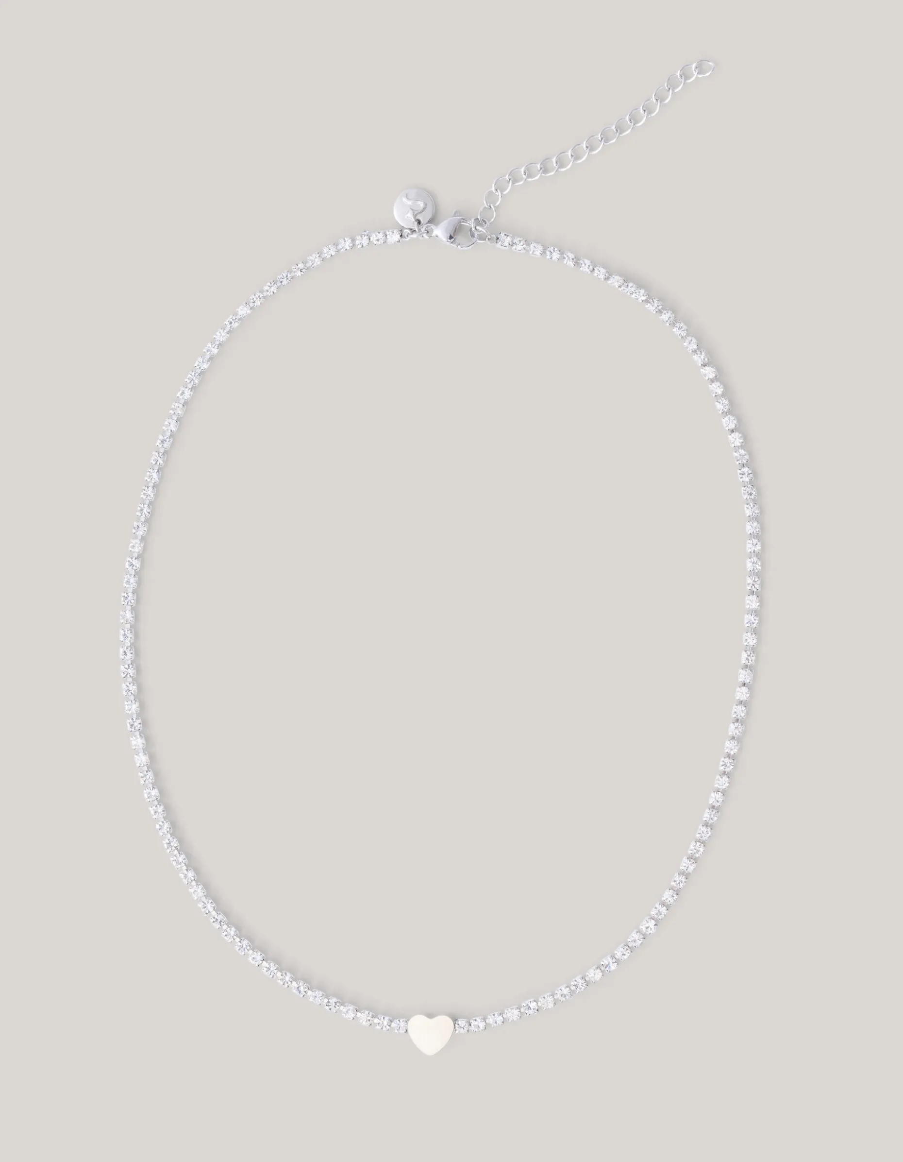 Heart Ketting Zilver