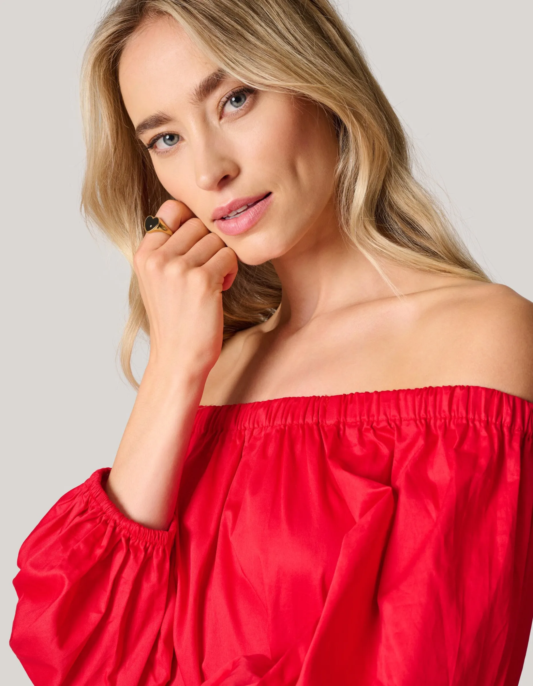 Heart Ring Zwart