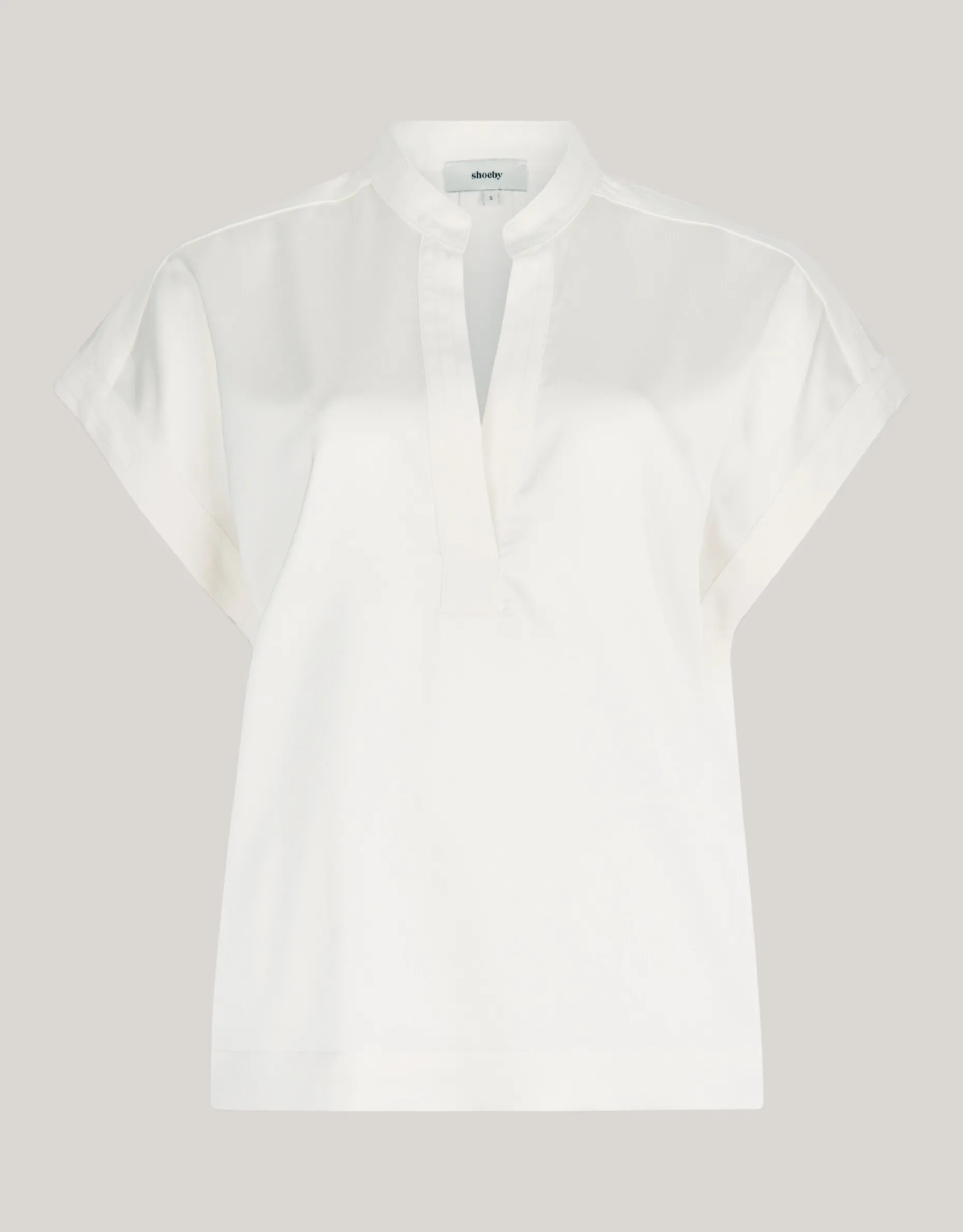 Inside Out Top Gebroken Wit