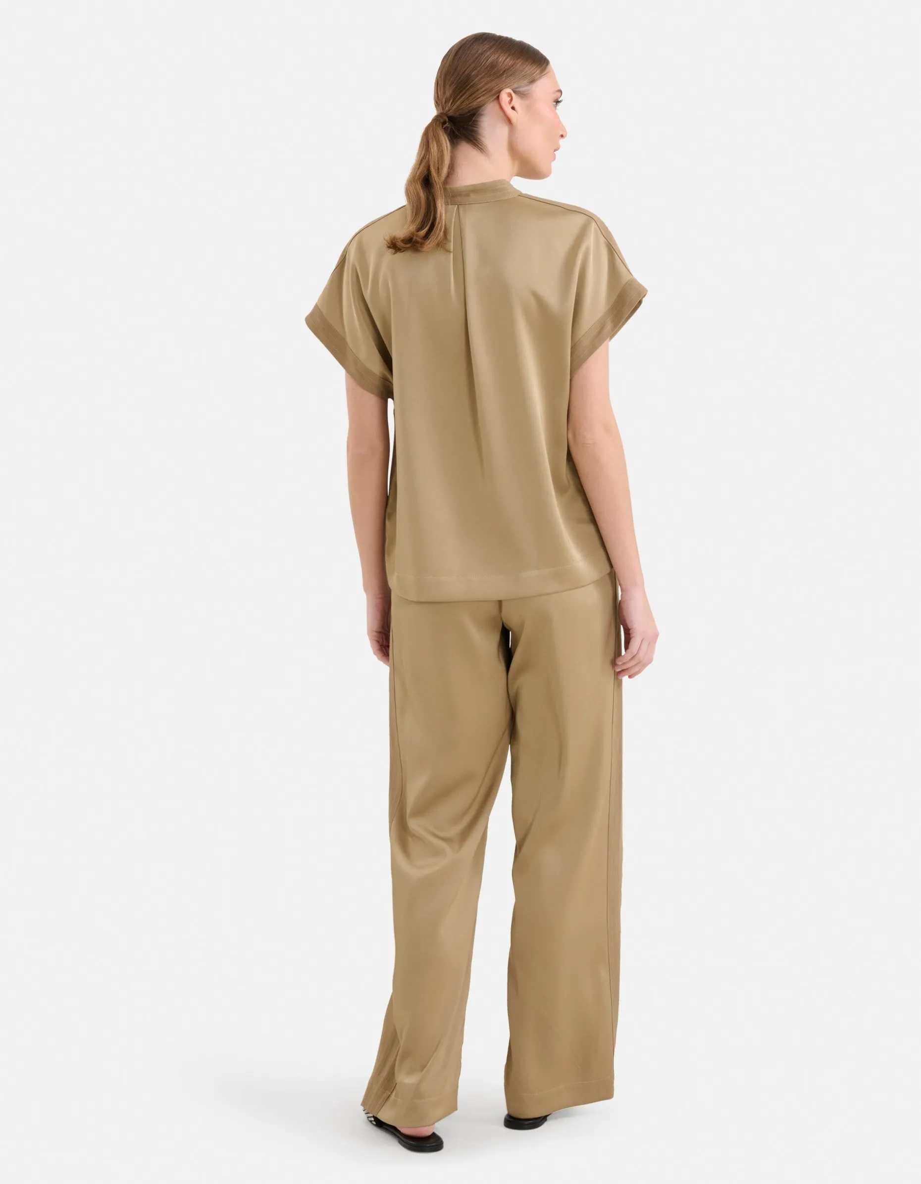 Inside Out Top Groen By Mieke