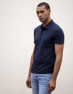 Jersey Polo Donkerblauw
