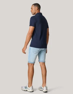 Jersey Polo Donkerblauw