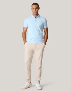 Jersey Polo Lichtblauw