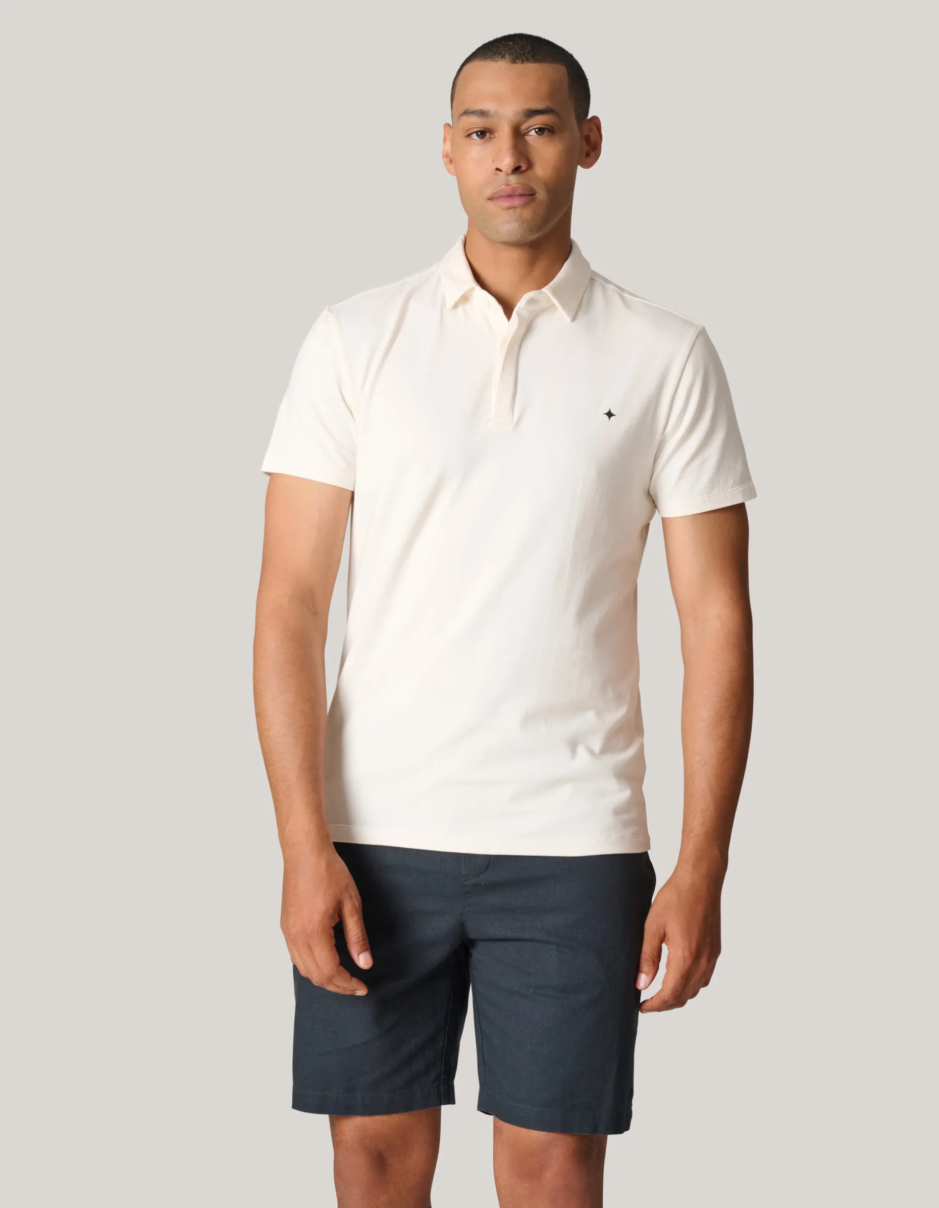Jersey Polo Wit