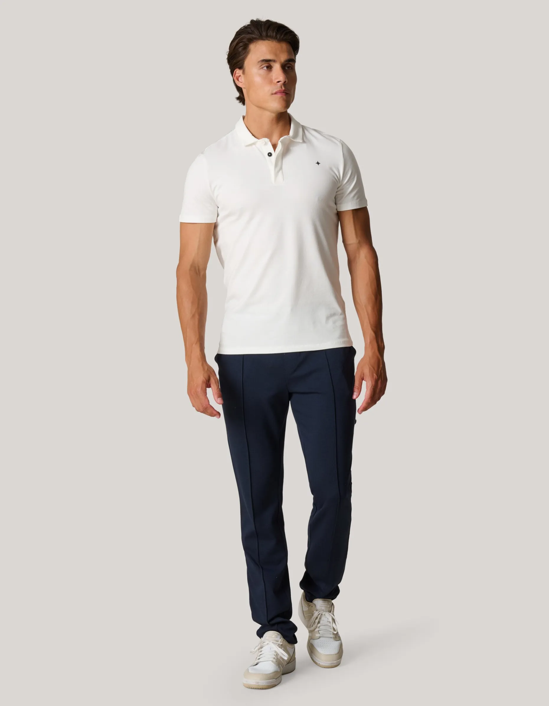 Jersey Polo Wit