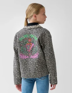 Leopard Embroidery Jack Bruin