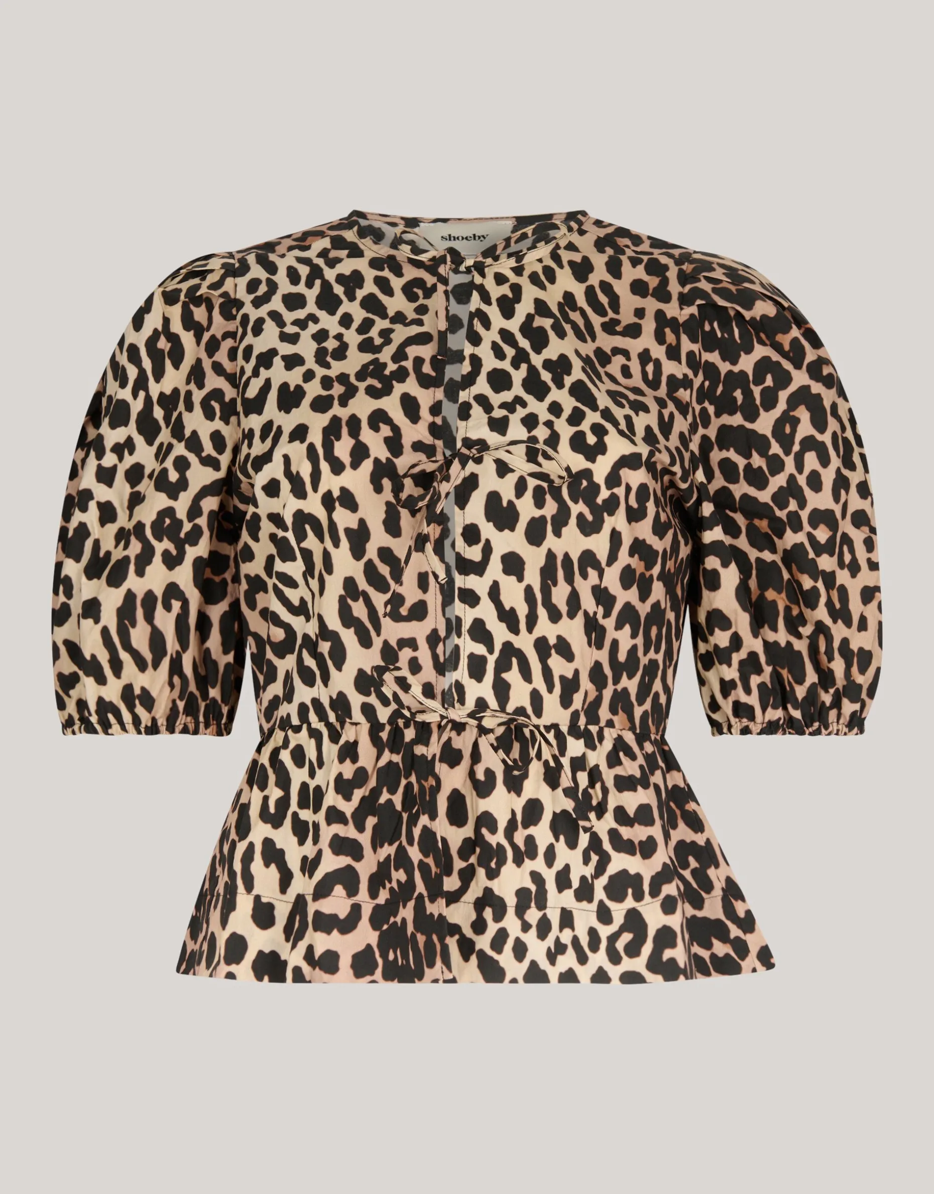 Leopard Strik Top
