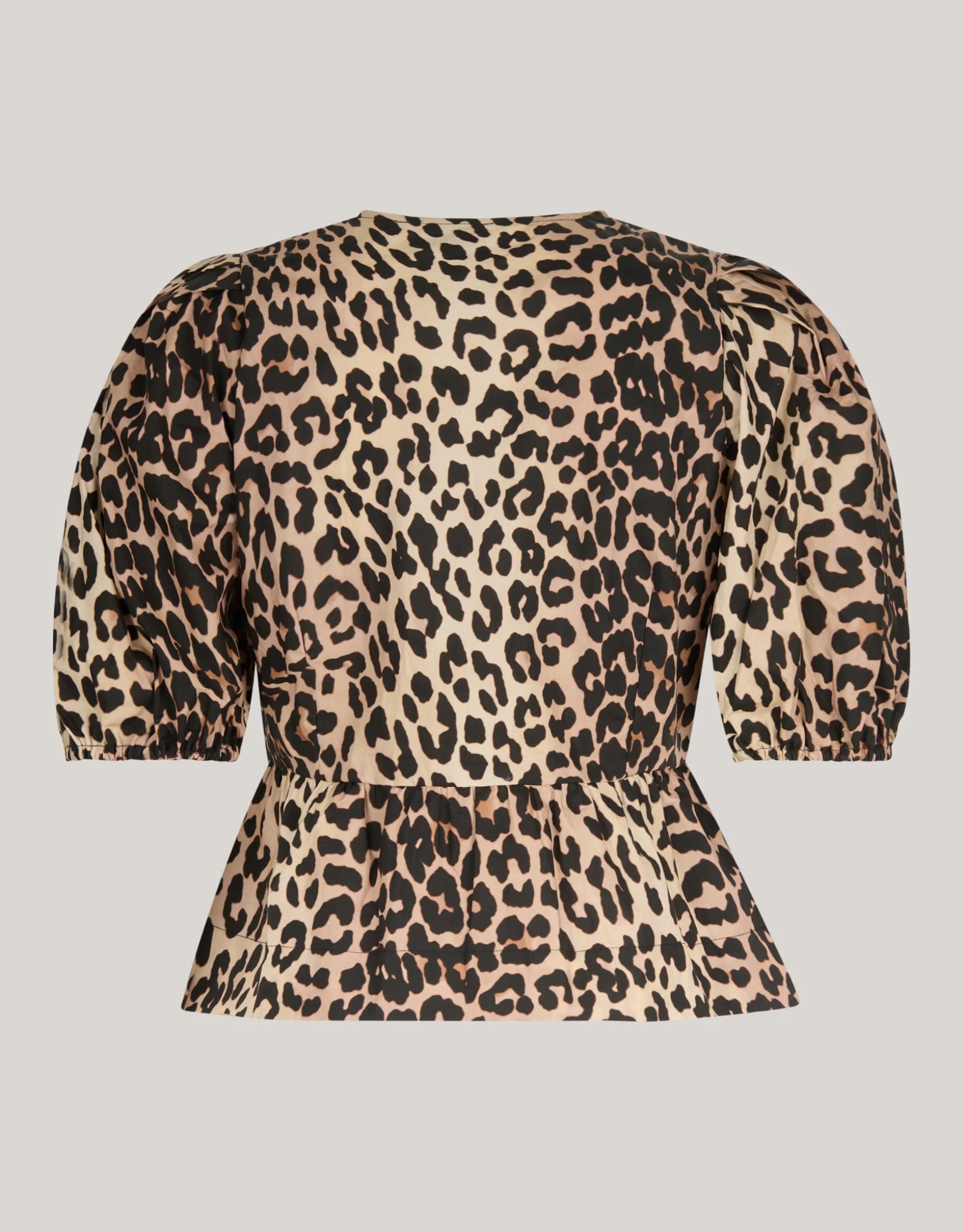 Leopard Strik Top