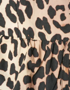 Leopard Strik Top