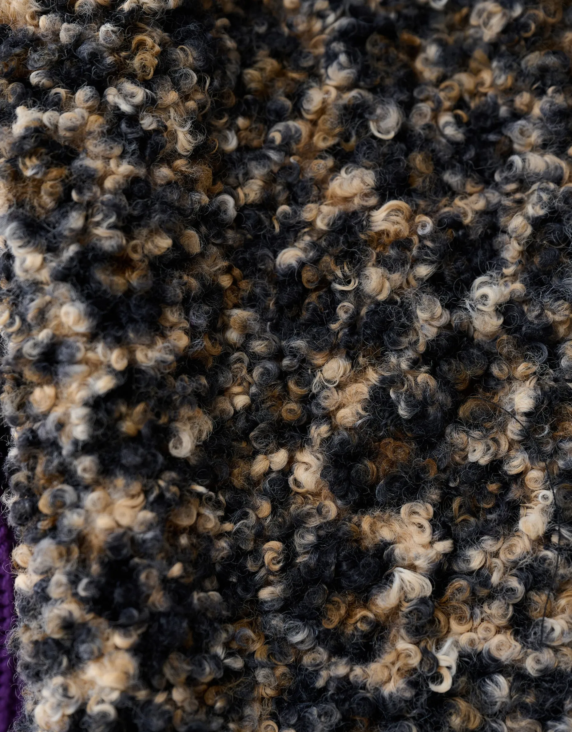 Leopard Teddy Gilet Bruin