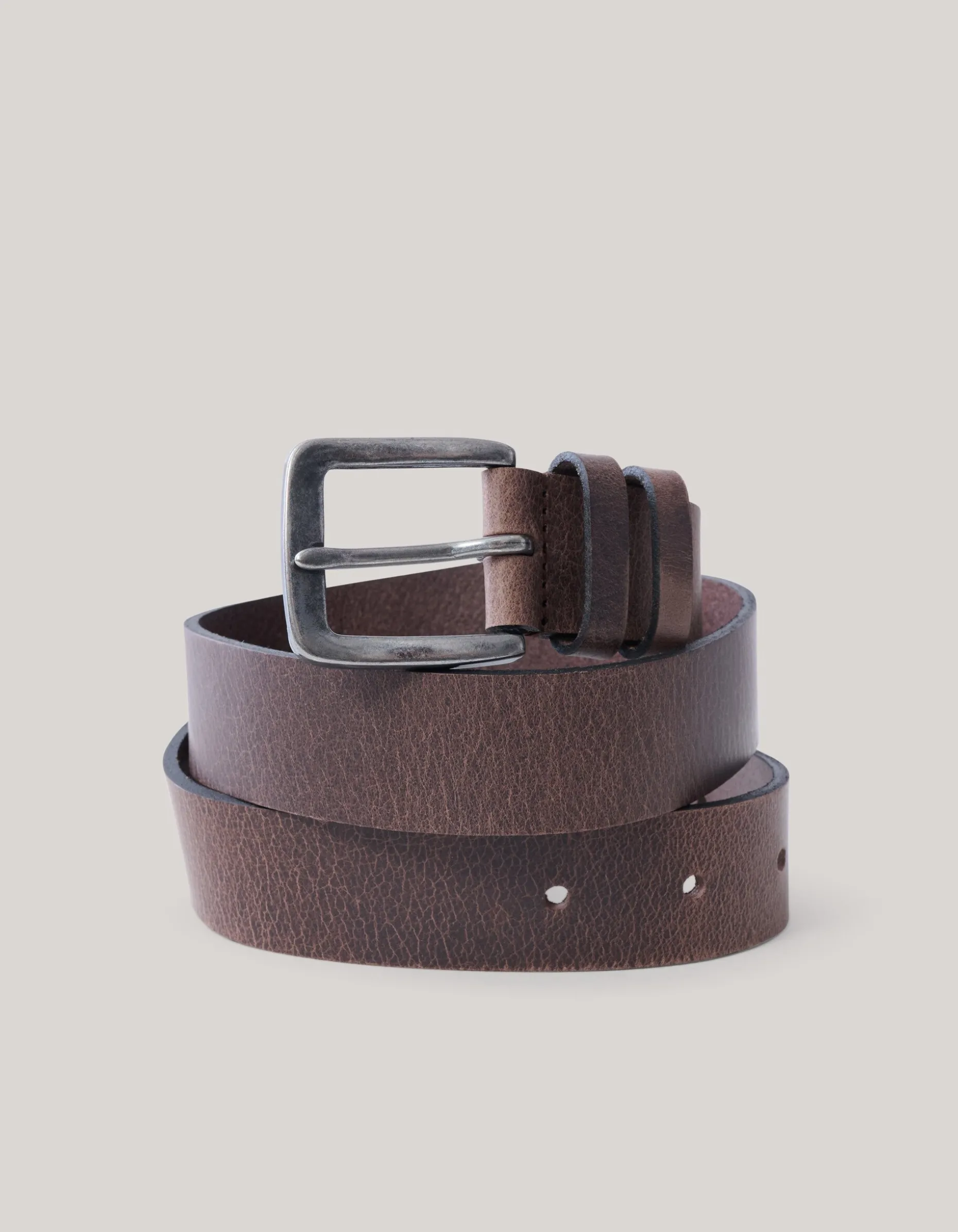 Leren Riem Donkerbruin
