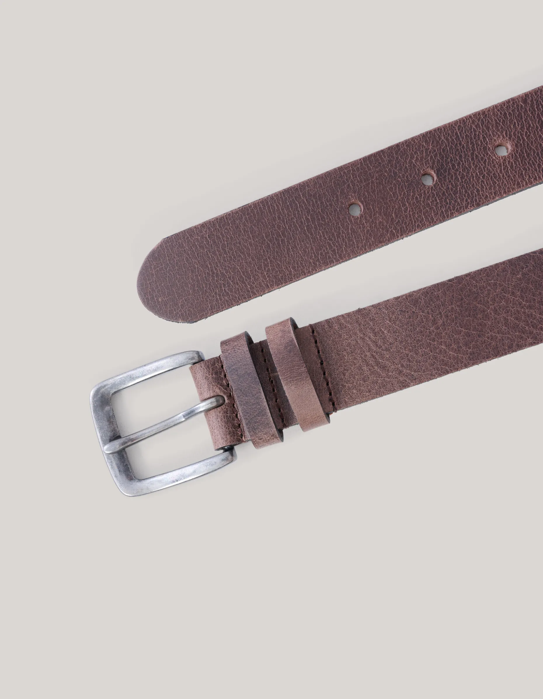 Leren Riem Donkerbruin