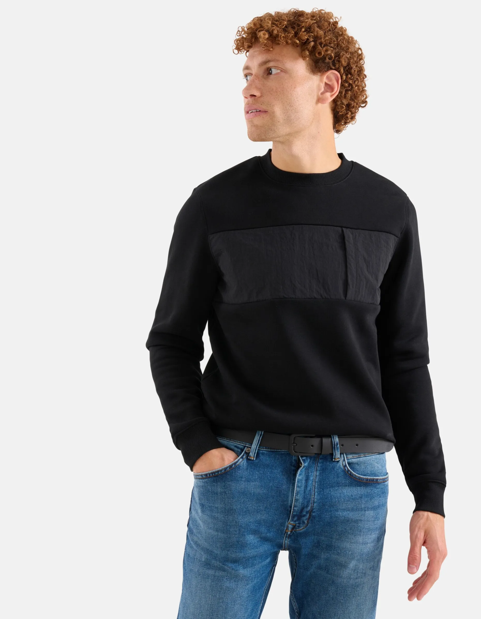 Leren Riem Zwart