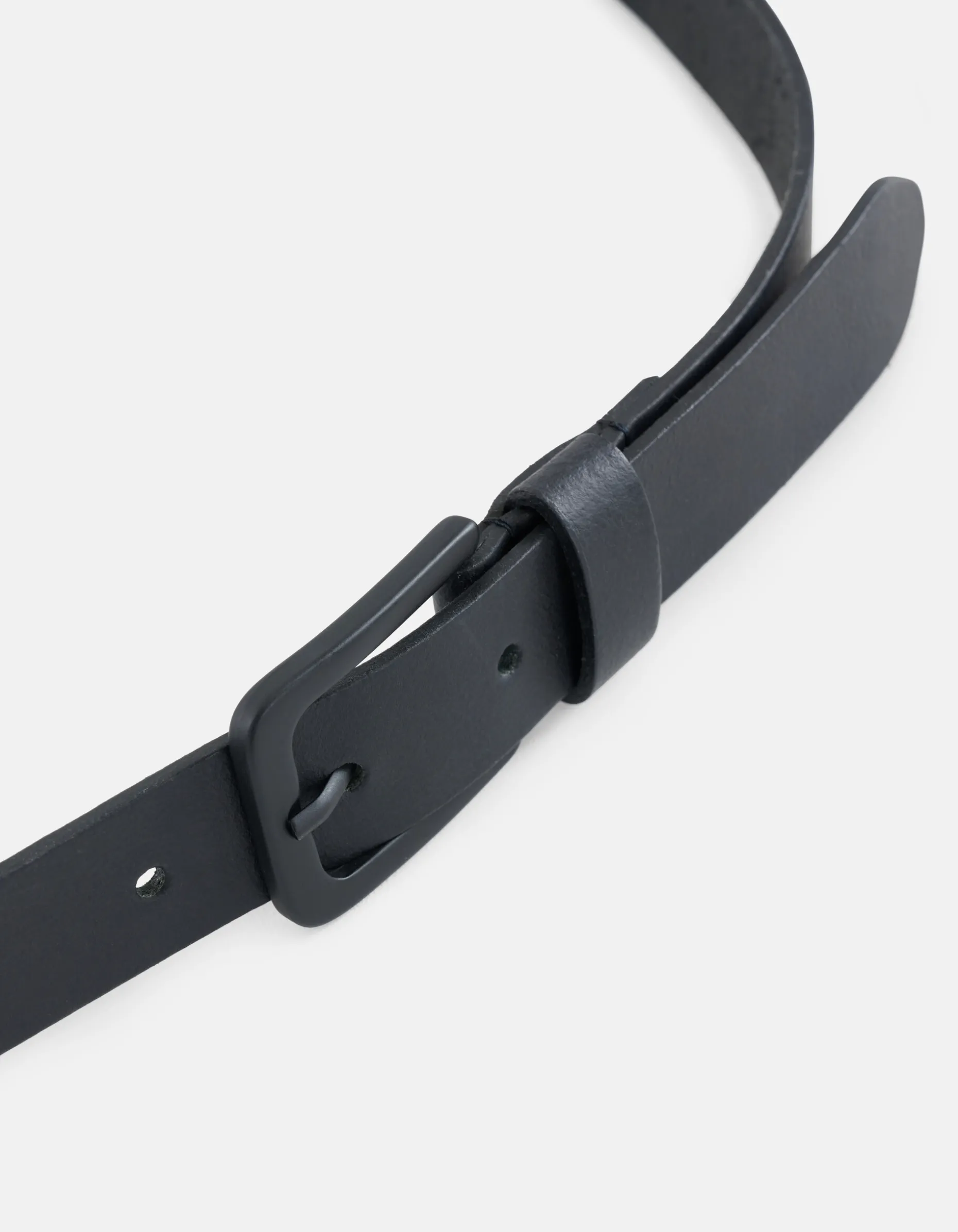 Leren Riem Zwart